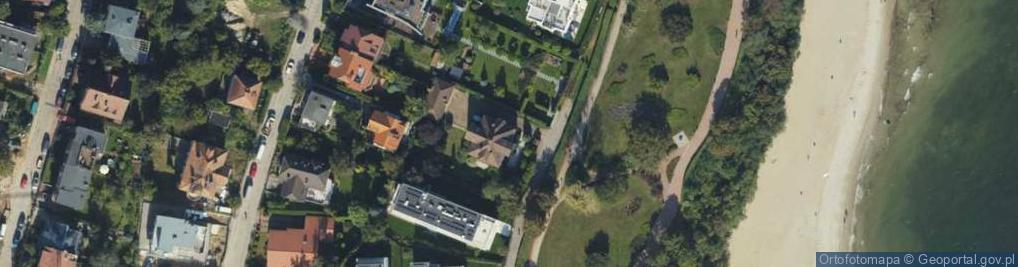 Zdjęcie satelitarne Plażowa ul.