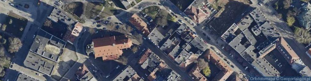 Zdjęcie satelitarne Plebańska ul.