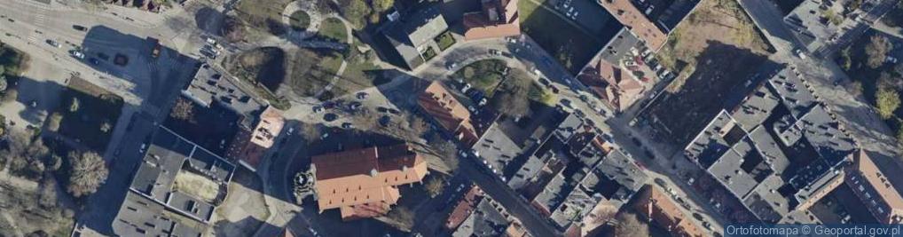 Zdjęcie satelitarne Plebańska ul.