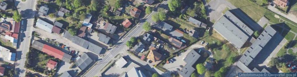 Zdjęcie satelitarne Płocka ul.