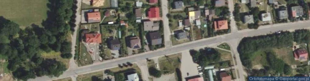 Zdjęcie satelitarne Płocka ul.