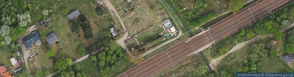 Zdjęcie satelitarne Plantowa ul.
