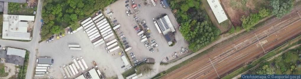 Zdjęcie satelitarne Plantowa ul.
