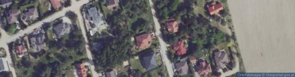 Zdjęcie satelitarne Platanowa ul.