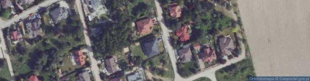 Zdjęcie satelitarne Platanowa ul.