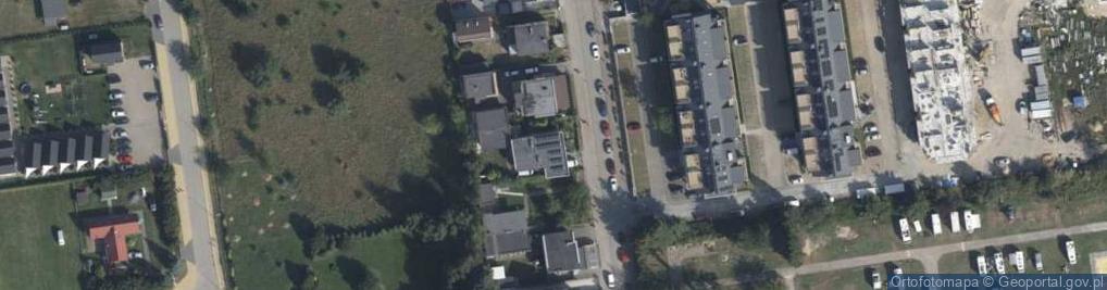 Zdjęcie satelitarne Plażowa ul.
