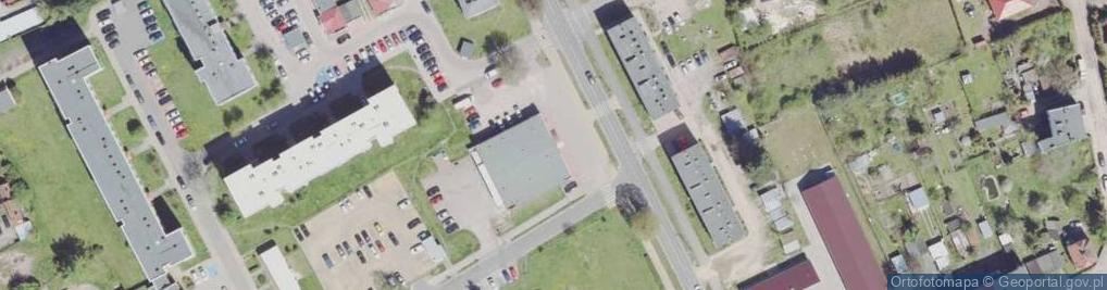 Zdjęcie satelitarne Platanowa ul.