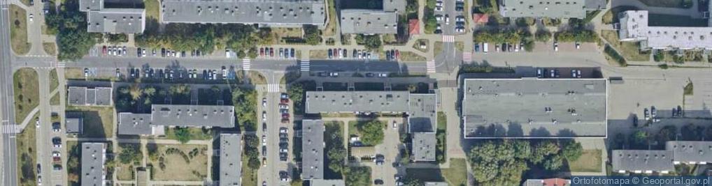 Zdjęcie satelitarne Plater Emilii ul.