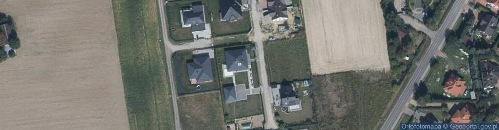 Zdjęcie satelitarne Platanowa ul.