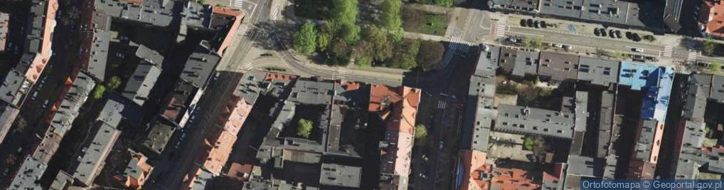 Zdjęcie satelitarne Plac Miarki Karola pl.