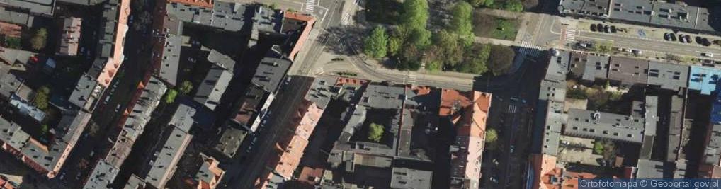 Zdjęcie satelitarne Plac Miarki Karola pl.