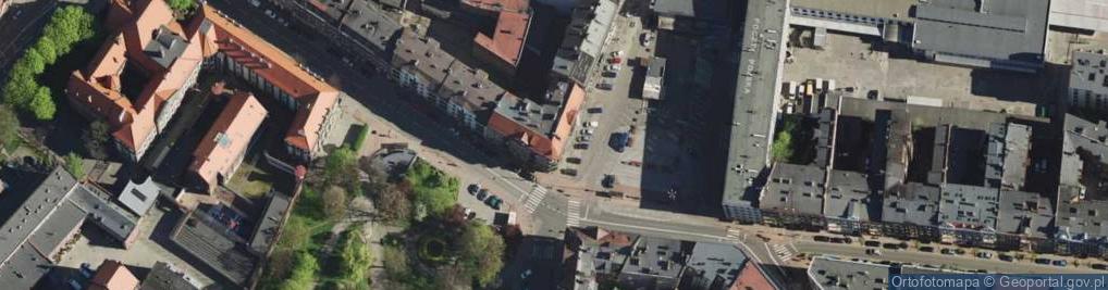 Zdjęcie satelitarne Plac Oddziałów Młodzieży Powstańczej pl.