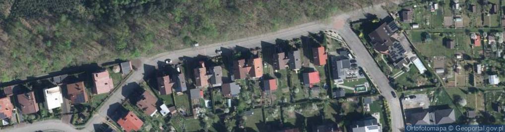 Zdjęcie satelitarne Platanowa ul.