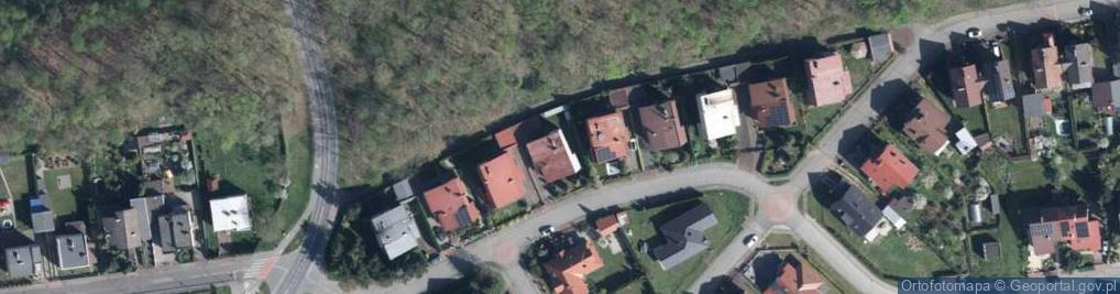 Zdjęcie satelitarne Platanowa ul.
