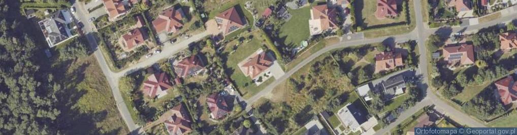Zdjęcie satelitarne Platynowa ul.