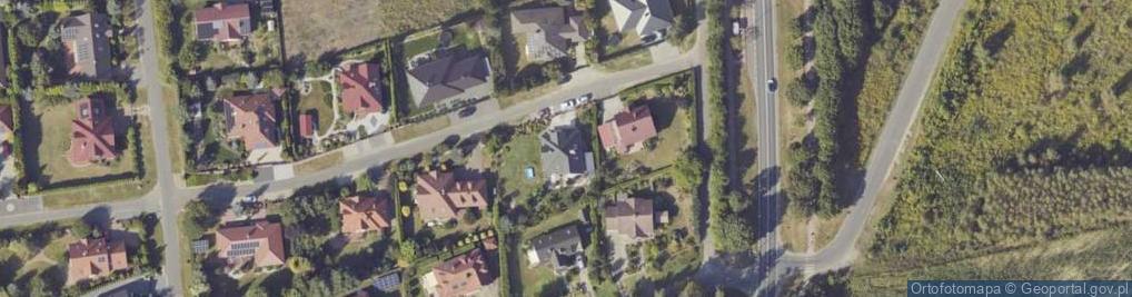 Zdjęcie satelitarne Platynowa ul.