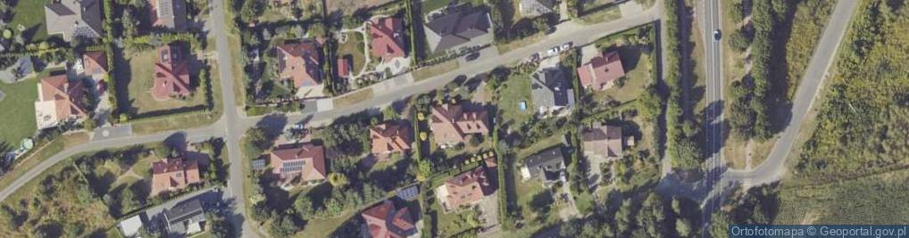 Zdjęcie satelitarne Platynowa ul.