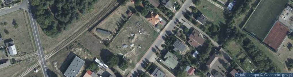Zdjęcie satelitarne Plażowa ul.