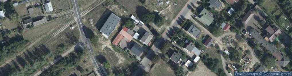Zdjęcie satelitarne Plażowa ul.