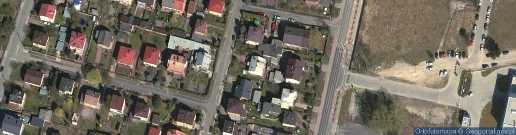 Zdjęcie satelitarne Plater Emilii ul.