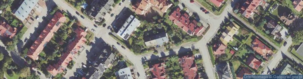 Zdjęcie satelitarne Platanowa ul.