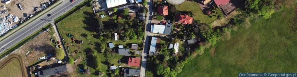 Zdjęcie satelitarne Plażowa ul.