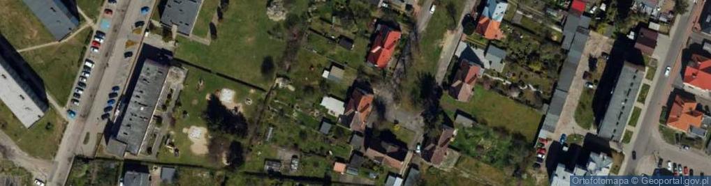 Zdjęcie satelitarne Plac Młodzieży pl.