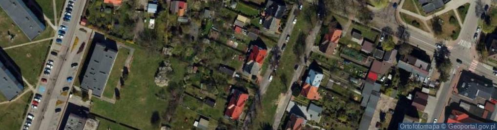 Zdjęcie satelitarne Plac Młodzieży pl.