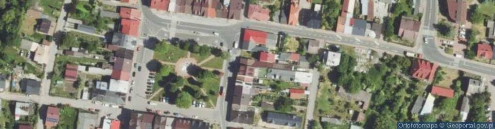 Zdjęcie satelitarne Plac Partyzantów pl.