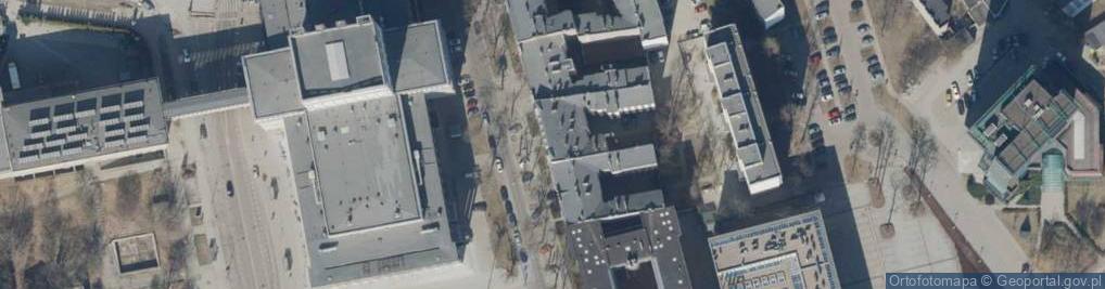 Zdjęcie satelitarne Plac Dąbrowskiego Henryka, gen. pl.