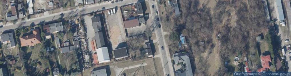 Zdjęcie satelitarne Płaska ul.