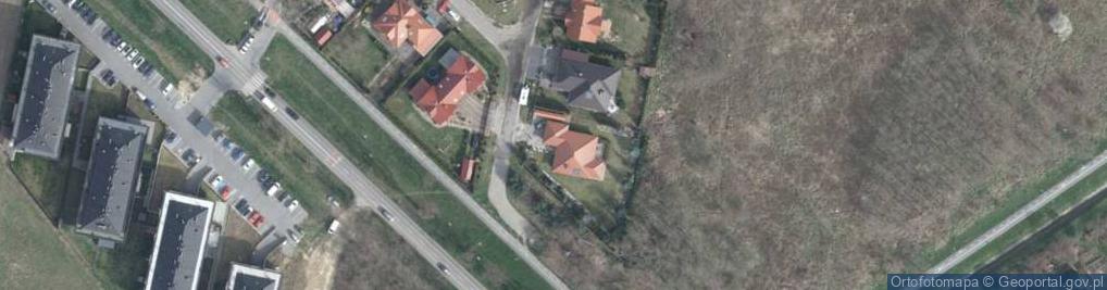 Zdjęcie satelitarne Platynowa ul.