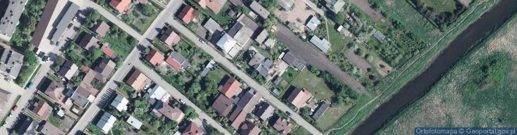 Zdjęcie satelitarne Plażowa ul.