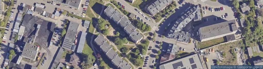 Zdjęcie satelitarne Płocka ul.