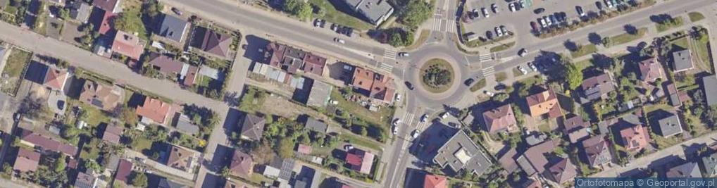 Zdjęcie satelitarne Płocka ul.