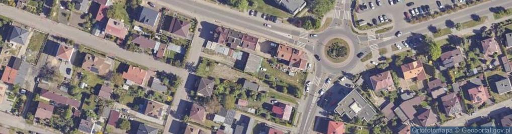 Zdjęcie satelitarne Płocka ul.