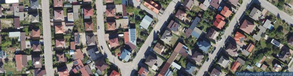 Zdjęcie satelitarne Planetarna ul.