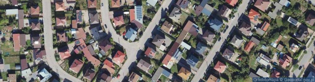 Zdjęcie satelitarne Planetarna ul.