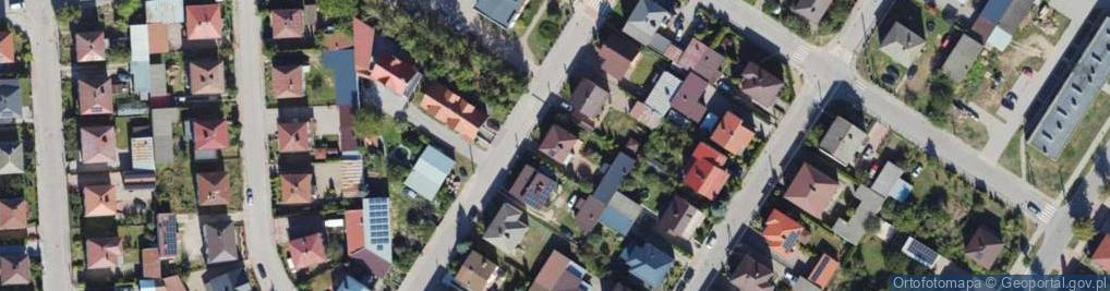 Zdjęcie satelitarne Planetarna ul.