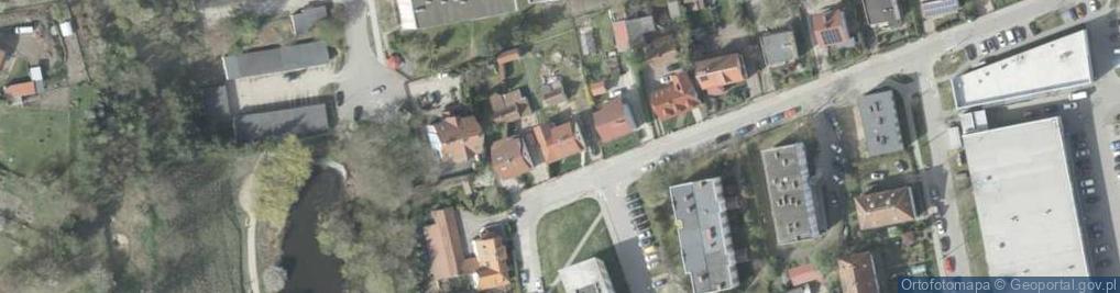 Zdjęcie satelitarne Plutonowa ul.
