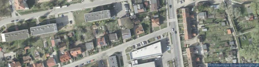 Zdjęcie satelitarne Plutonowa ul.