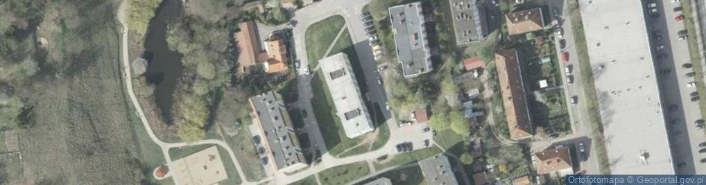 Zdjęcie satelitarne Plutonowa ul.