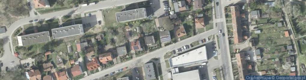 Zdjęcie satelitarne Plutonowa ul.