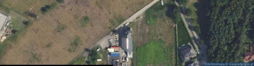 Zdjęcie satelitarne Platanowa ul.