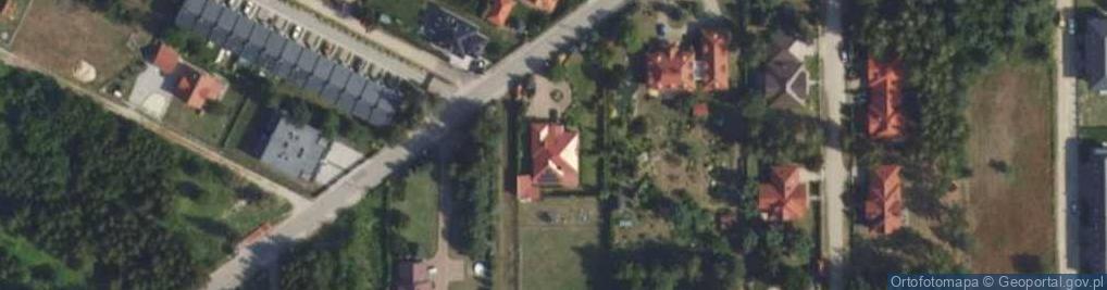 Zdjęcie satelitarne Platanowa ul.
