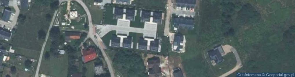 Zdjęcie satelitarne Pleska Sadyba ul.