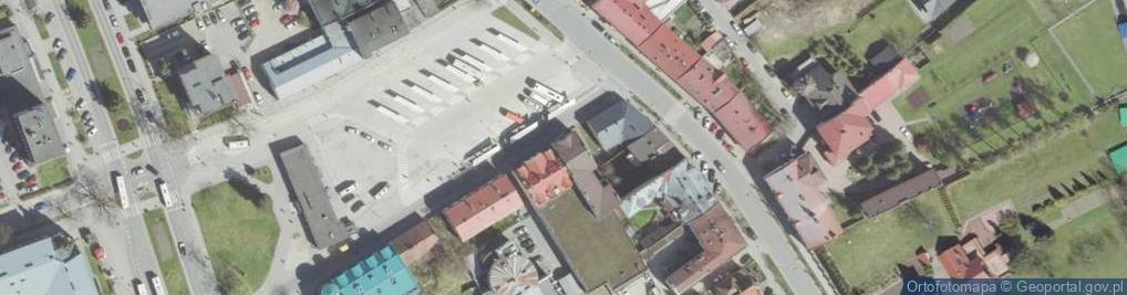 Zdjęcie satelitarne Plac Dąbrowskiego Henryka, gen. pl.