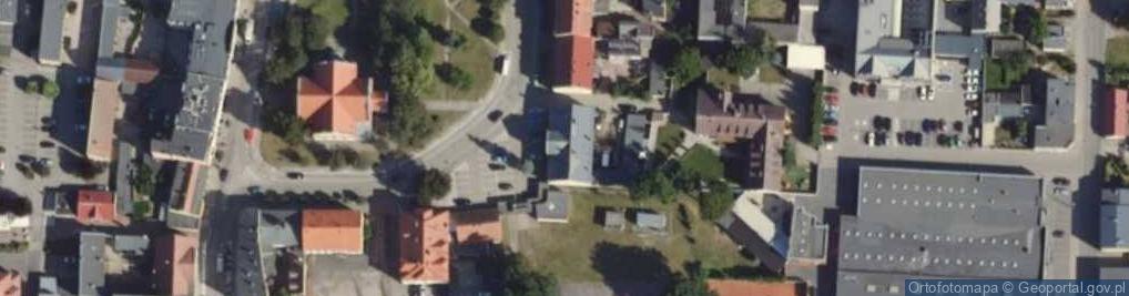 Zdjęcie satelitarne Plac Chopina Fryderyka pl.