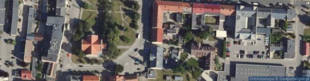 Zdjęcie satelitarne Plac Chopina Fryderyka pl.