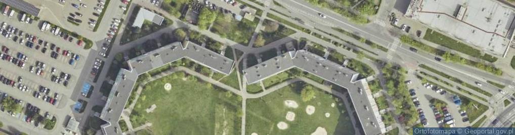 Zdjęcie satelitarne Plac Szymanowskiego Karola pl.